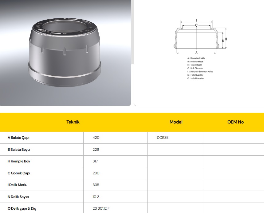 BRAKE DRUM
